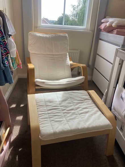Photo of free Ikea Rocking Chair & Footstool (TN35 Ore) #1