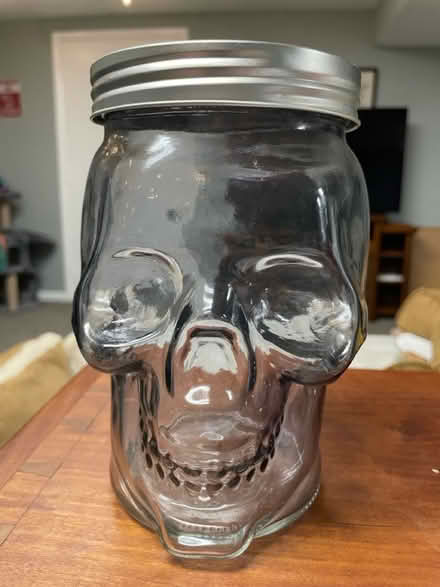 Photo of free Glass Skull Jar (Annapolis (near Quiet Waters)) #1