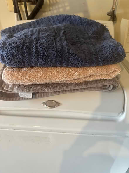 Photo of free Three bath towels (Ponderosa park) #1
