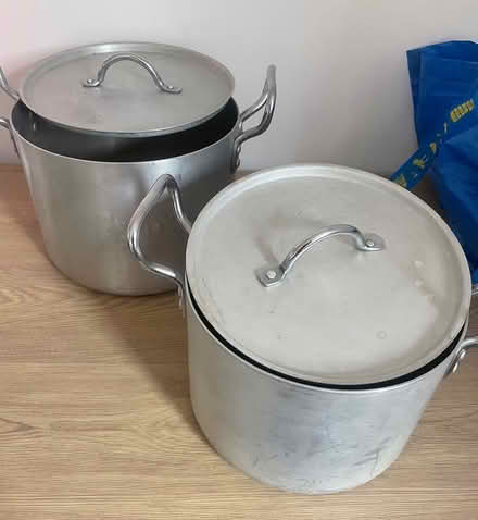 Photo of free 2 large cooking pots (G20 6HS) #1