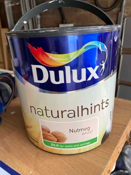 Photo of free Dulux paint Nutmeg White (Chells Manor SG1) #1