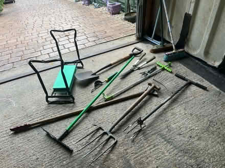 Photo of free Large section of gardening tools (Keighley) #1