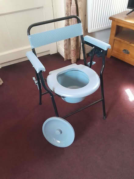 Photo of free Drive DeVilbiss folding portable toilet/commode (Selsley GL5) #1
