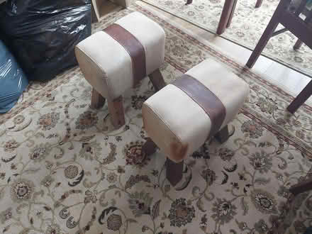 Photo of free 2 Horse stools, solid wood (Willenhall WILLENHALL WV12) #2