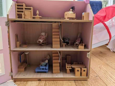 Photo of free Wooden dolls house and furniture (Holt Park LS16) #4