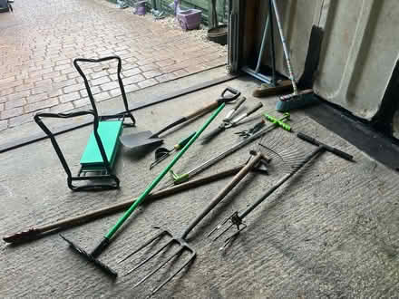 Photo of free Large section of gardening tools (Keighley) #2