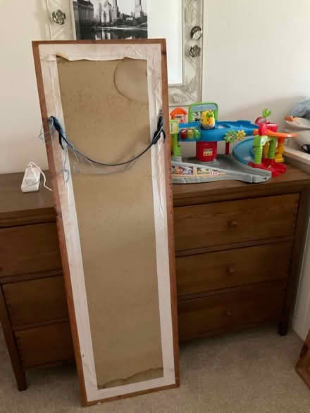 Photo of free Tall wooden mirror (M33 5NW) #2