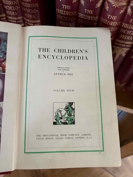 Photo of free Children’s Encyclopaedia Vintage (Seaford BN25) #4