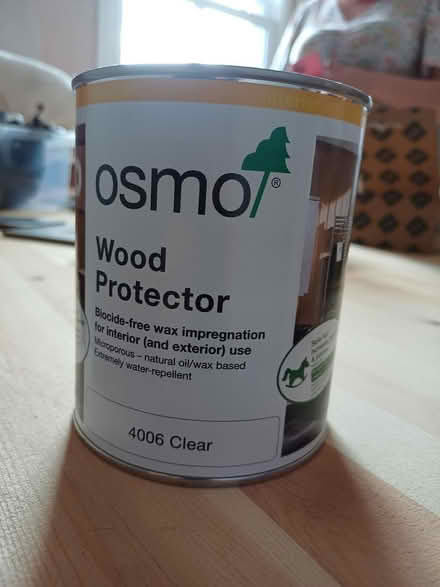 Photo of free Osmo wood protector (Malvern WR14 2DF) #1