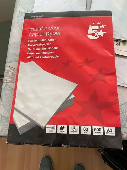 Photo of free A3 paper (Brighton Hill RG22) #1