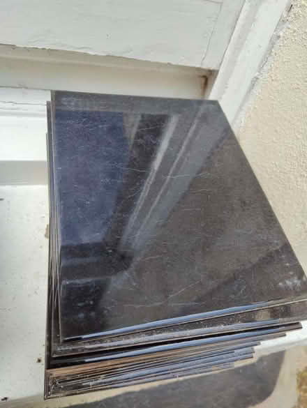 Photo of free 23 black ceramic tiles, 25cmx20cm (Bohemia TN37) #1
