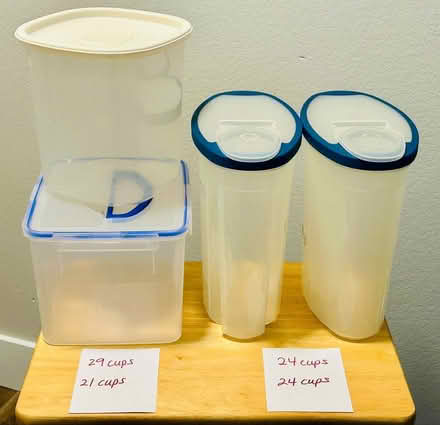 Photo of free Food containers (West San Ramon) #1
