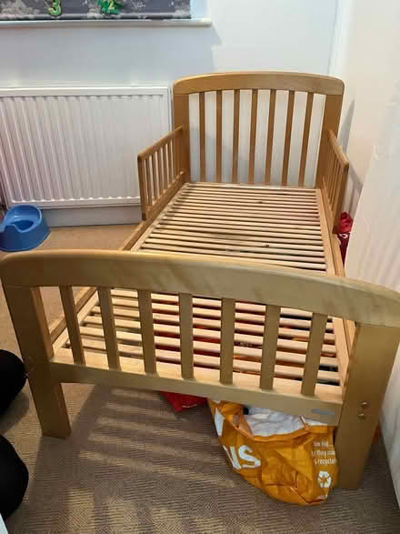 Photo of free John Lewis Toddler Bed (Bradway S17) #1