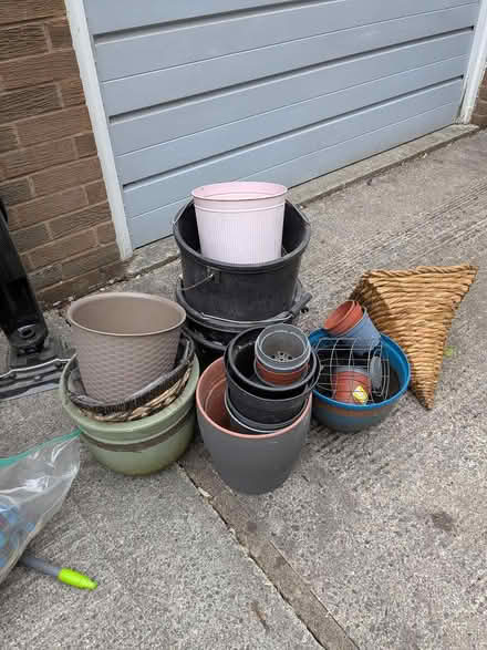 Photo of free Garden pots (Didsbury) #1