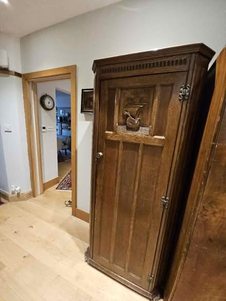 Photo of free Wooden wardrobe (KT1 Kingston Town KT1) #1