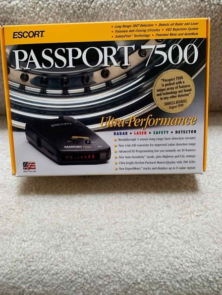 Photo of free Passport 7500 Detector (Sagamore Hills/northfield) #1