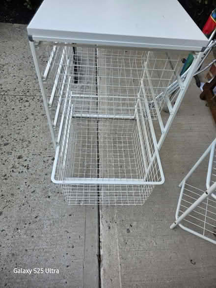 Photo of free White wire shelving (Belle mead nj off route 206) #2