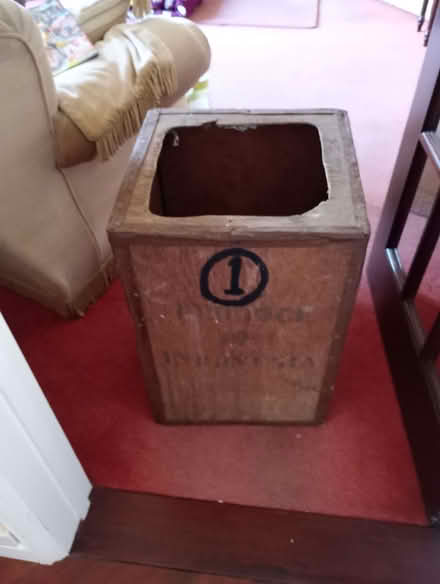 Photo of free Tea chest (Kingsclere RG20) #1