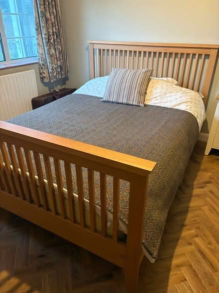 Photo of free Double bed with mattress. (Seaford BN25) #1