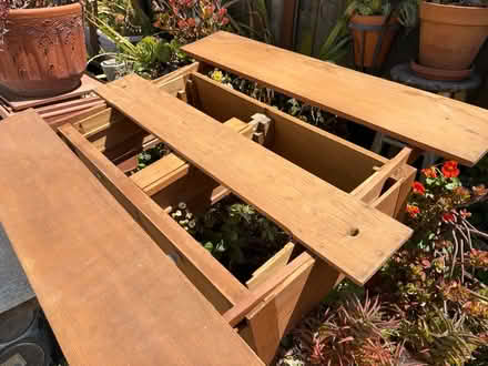 Photo of free Antique Expanding table or desk (Berkeley) #3