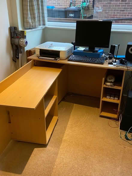 Photo of free Computer desk/craft table (Harrogate HG2) #2