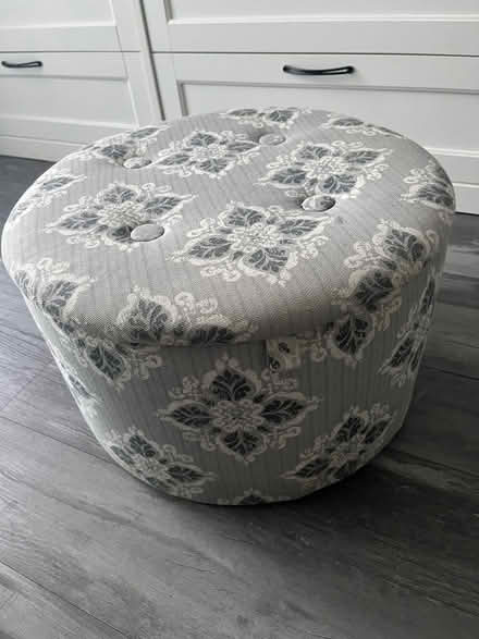 Photo of free Small round ottoman storage stool (BS7) #2