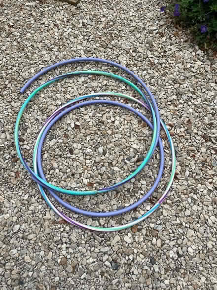 Photo of free 4 Hula hoops! (Upper Wolvercote OX2) #1