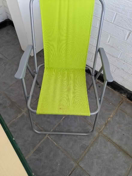 Photo of free Folding table and two deckchairs (Ulverley Green B92) #2