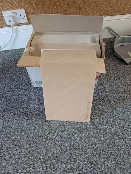Photo of free A4 cardboard backed rigid envelopes (Leatherhead) #1