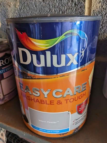 Photo of free Dulux easycare warm pewter emulsion 5L (Hazlemere HP15) #1
