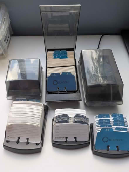 Photo of free Old Rolodex card holders (Getty Square, Yonkers) #1