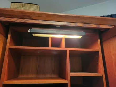 Photo of free Armoire Home Office -solid wood (Upper Patten) #3