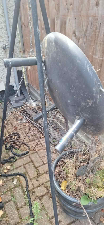 Photo of free Tripod fire pit/ Scrap metal (BR1 Bromley/Downham) #1