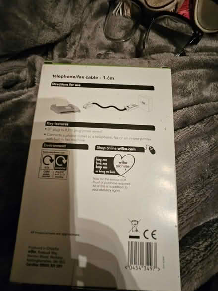 Photo of free Phone cable (Ashton in Makerfield WN4) #1