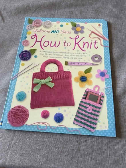 Photo of free Usborne, how to knit book (Heysham LA3) #1