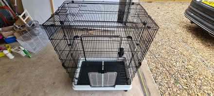 Photo of free Large animal cage and accessories for small pets (Binfield Heath RG9) #2