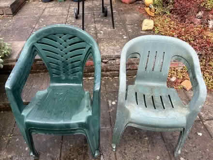 Photo of free 5 garden chairs (Frankwell SY3) #1