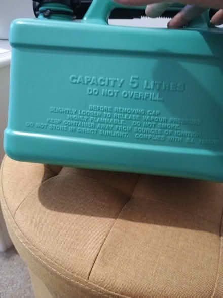 Photo of free Plastic petrol can (Hillsborough S6) #2
