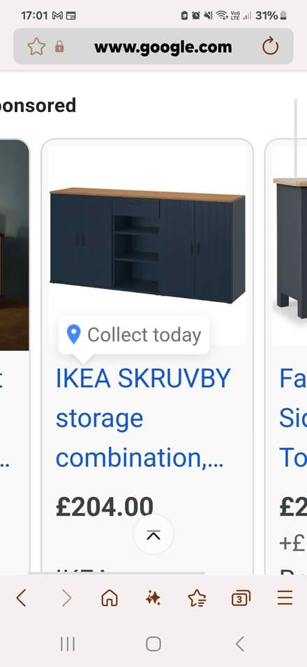 Photo of Console- side table. Tv stand (LS26 rothwell) #4