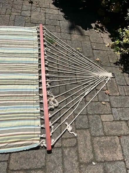 Photo of free Hammock for steel stand (Metuchen NJ) #3