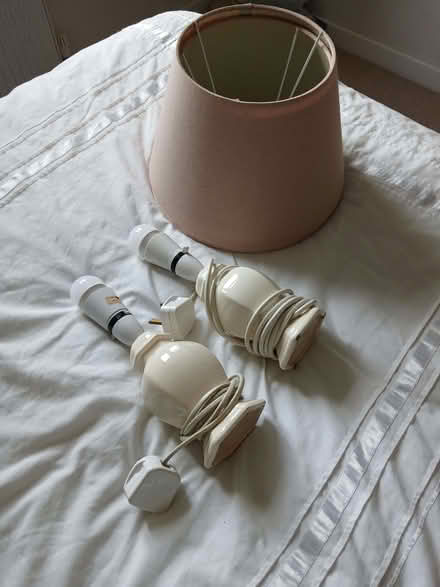 Photo of free Pair of small lamp bases (Wenslade Park EX5) #1