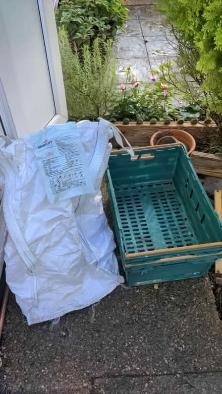 Photo of free 2 large plastic crates (Lewes) #1