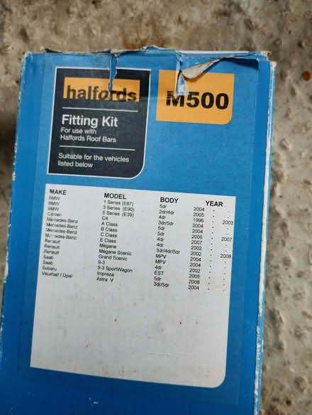 Photo of free Car Roof Bars (Kendal LA9) #2