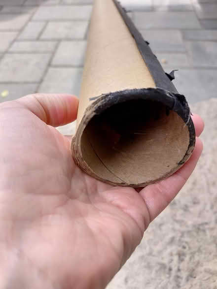 Photo of free Long cardboard tube (Appleby/New Street, Burlington) #2