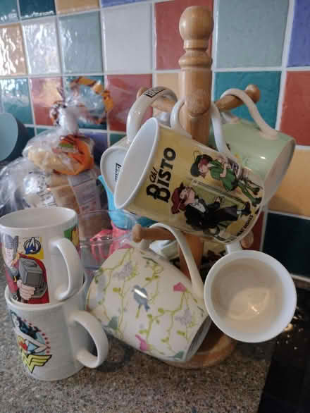 Photo of free Mugs and mug tree (Eastbourne town centre) #3