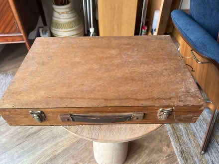 Photo of free Old plywood paintbox (Barnard's Green WR14) #1