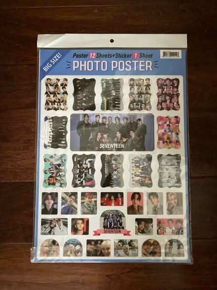 Photo of free seventeen posters + sticker sheet (west oakland) #1