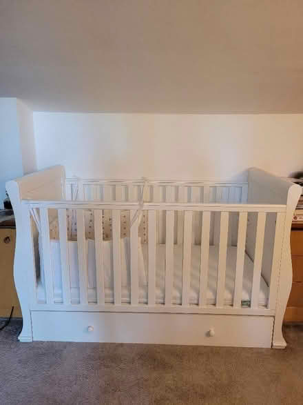 Photo of free Sleigh cot bed (Sale M33) #1
