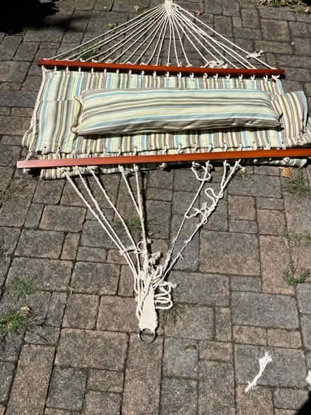 Photo of free Hammock for steel stand (Metuchen NJ) #4