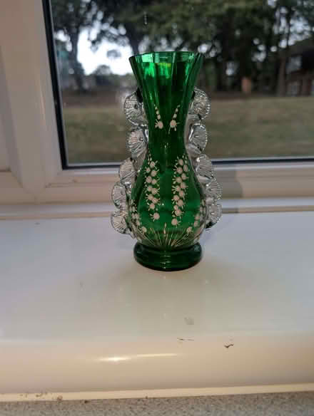 Photo of free Pretty emerald green ornament. (Broughton MK10) #1